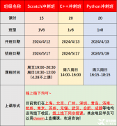 犀牛藍(lán)橋杯青少組省賽沖刺班課程安排！