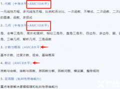 AMC10競賽考什么？AMC10考察知識點匯總！