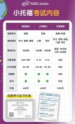 小托福具體考什么？具體板塊分析！