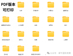 AP課程高清PDF教材分享！17個熱門科目真的很全！